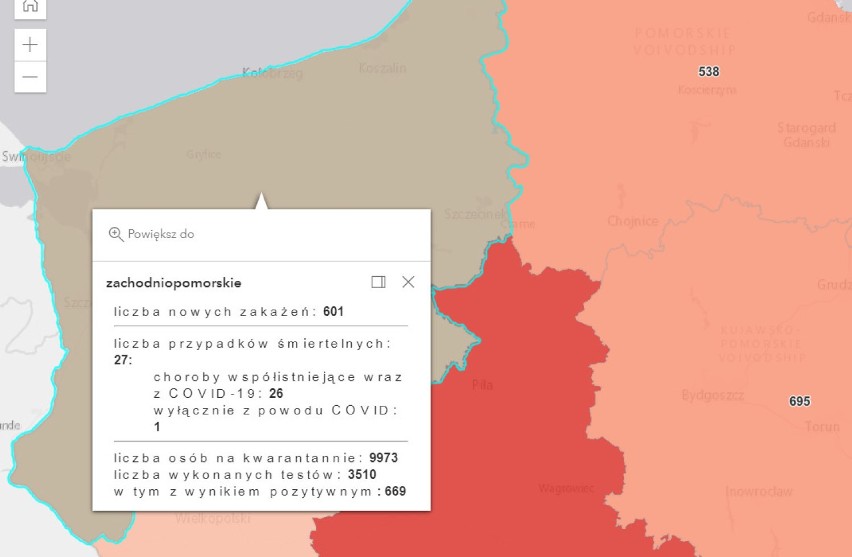 Zachodniopomorskie i pomorskie