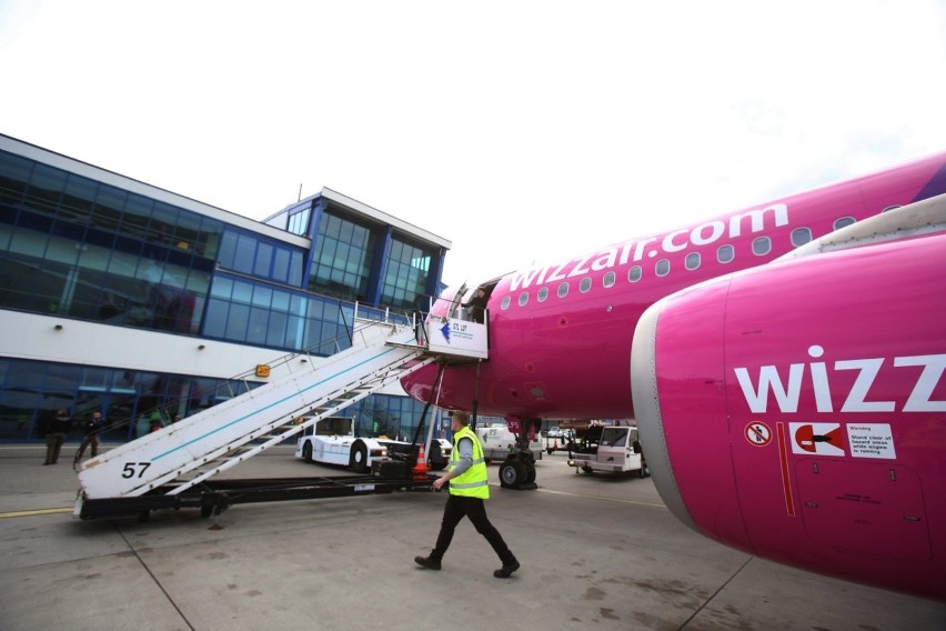 Samolot Wizz Air awaryjnie lądował na lotnisku w Pyrzowicach...
