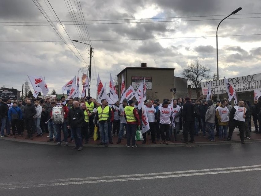 Protest w Imielinie przeciwko uruchomieniu wydobycia ze...