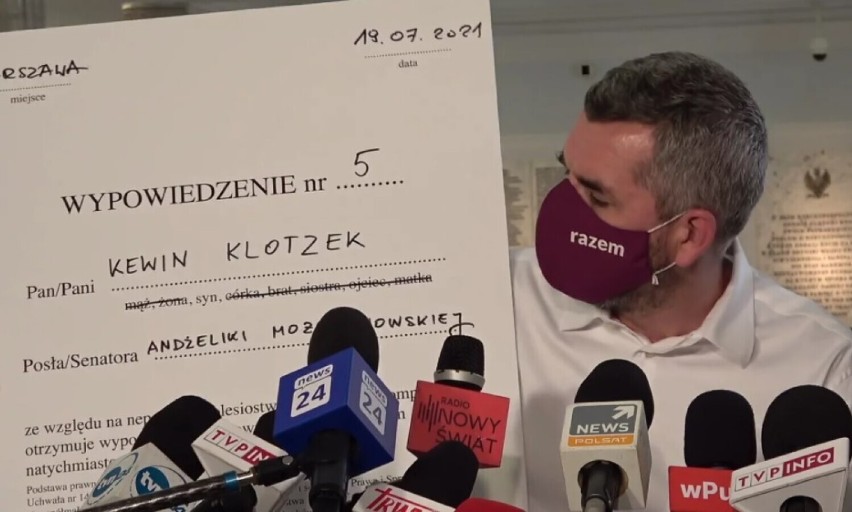 Kewin Klotzek, syn europosłanki Andżeliki Możdżanowskiej...