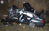 Kierowca zginął na miejscu w nocnym wypadku