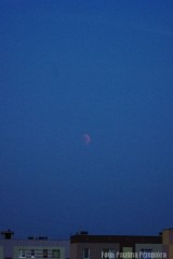 Całkowite zaćmienie Księżyca. Zdjęcia z Częstochowy