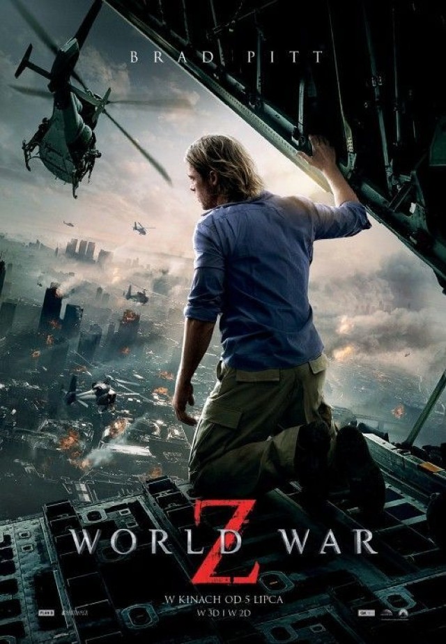 Plakat filmu World War Z Marca Forstera.