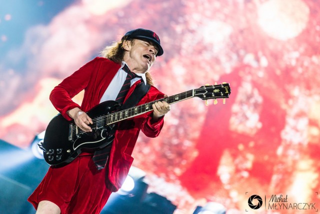 Angus Young, Fot. www.michalmlynarczyk.com