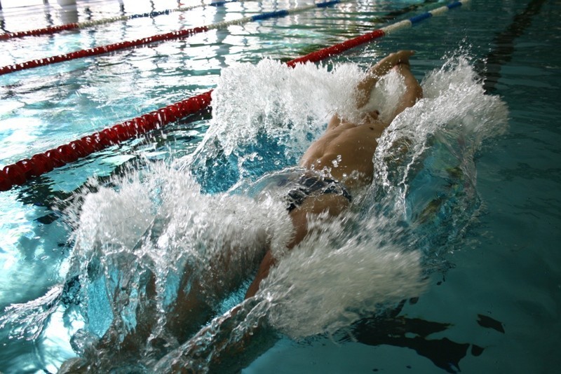Pływacka rywalizacja w Czarnej Dywizji