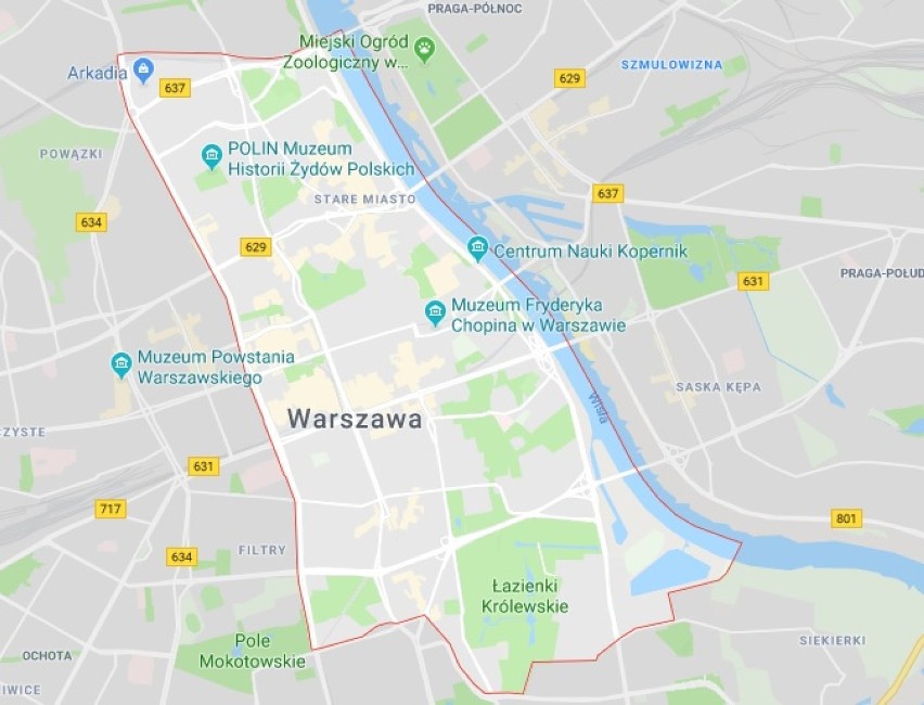 Brak wody w Warszawie - dzielnica Śródmieście

ul. CIASNA...