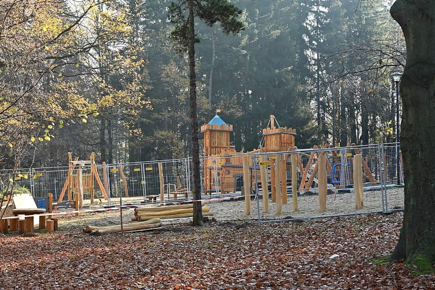 Największy regionie plac zabaw powstał w Szczawnie-Zdroju