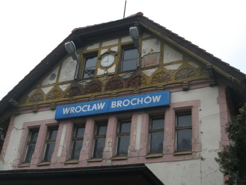 Tak wygląda dworzec Wrocław Brochów