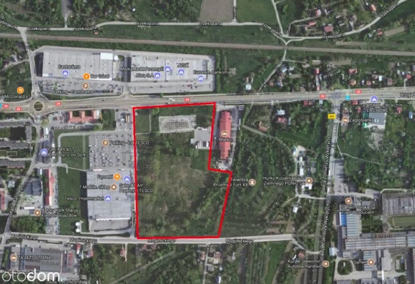 Nieruchomość o pow. 5 ha położona jest w Przemyślu, przy ul....