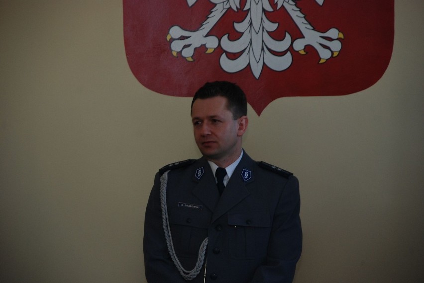 Asp. Mariusz Grabowski objął stanowisko komendanta policji w...