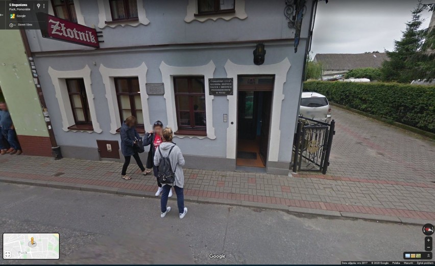 Mieszkańcy Pucka na Google Street View, część 3. Zobacz kogo...