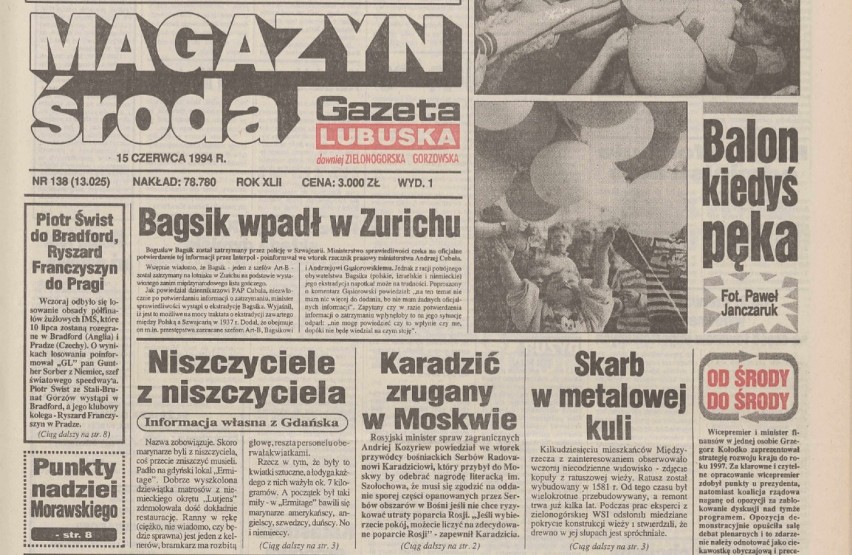 W 1994 r. w wieży międzyrzeckiego ratusza znaleziono...