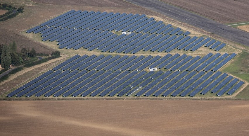 To będzie jedna z większych farm słonecznych na terenie...