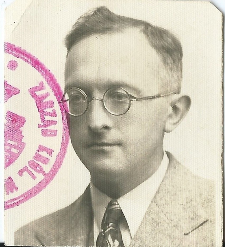 Zdjęcie z legitymacji Bolesława Barbackiego