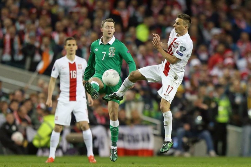 Mecz Irlandia - Polska 2015 [zdjęcia]. Remis w Dublinie