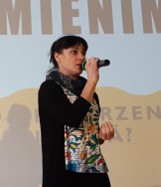 O nauce języka kaszubskiego w Zespole Kształcenia w Łubianie mówiła nauczycielka Anna Cupa