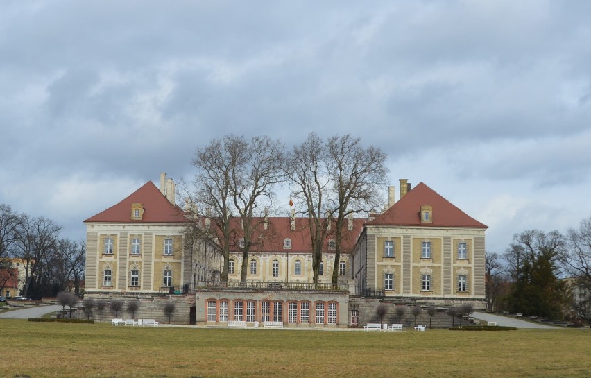 (zdjęcia archiwalne). Żagański Pałac