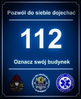 Akcja pomorskiej Policji. Oznacz swój dom i pozwól do siebie dojechać [WIDEO]