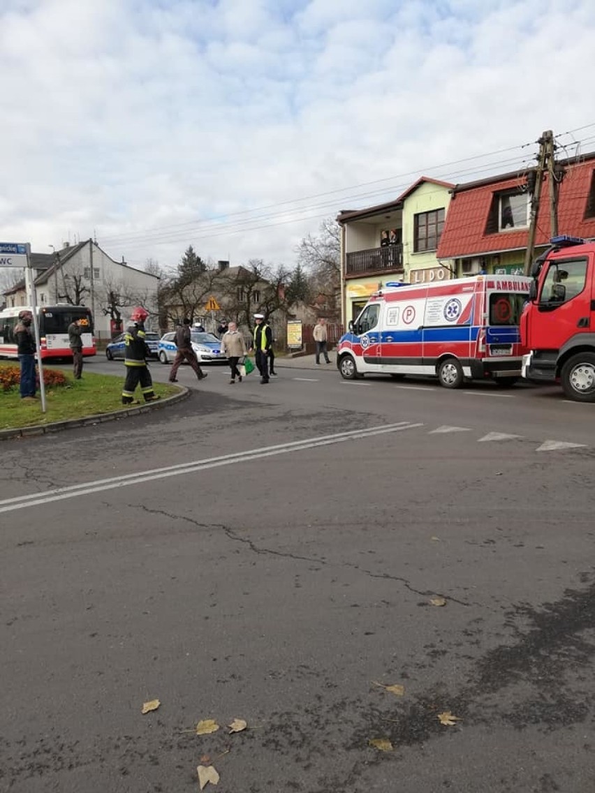 Pszów: śmiertelny wypadek na ul. Traugutta. Ciężarówka potrąciła rowerzystę ZDJĘCIA