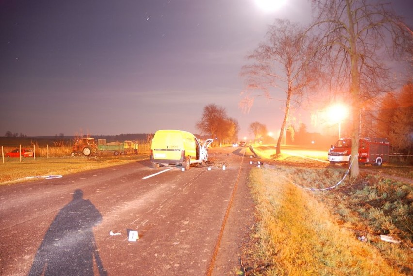 Jarosławiec: Dwaj mężczyźni zginęli w wypadku