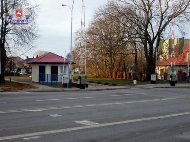 Zamość: Pijany dróżnik na przejeździe kolejowym