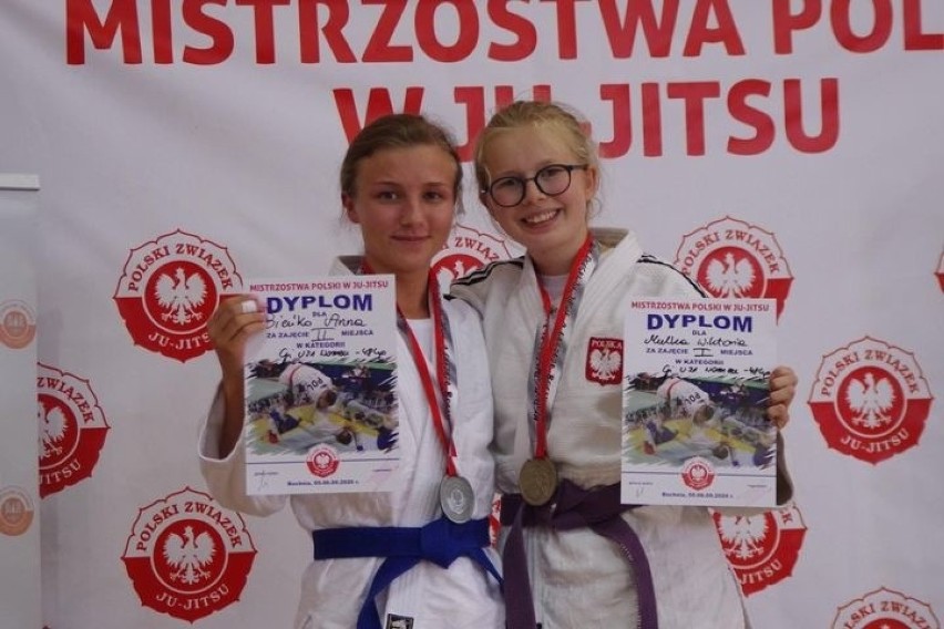 Wiktoria Mulka została mistrzynią Polski w ju jitsu w...