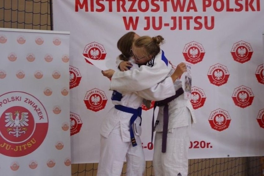 Wiktoria Mulka została mistrzynią Polski w ju jitsu w...