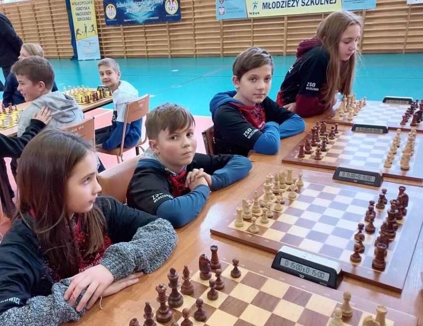 Uczniowie z Włoszakowic mistrzami w szachy. Uczniowie Zespołu Szkół Ogólnokształcących we Włoszakowicach szachowymi mistrzami Wielkopolski  