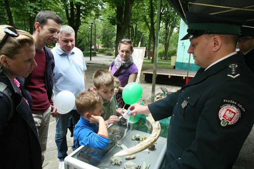 Piknik Izby Celnej w Łódzkim zoo.