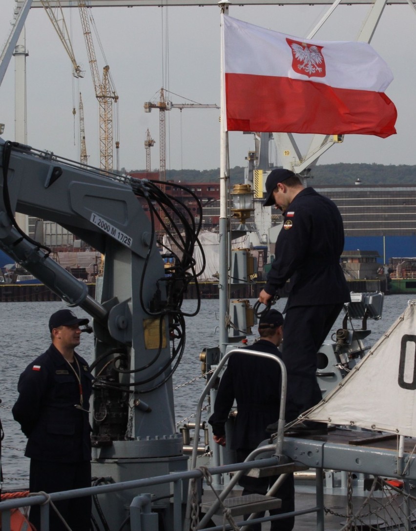 Okręt ORP "Mewa" zostanie wycofany ze służby. To pierwsza, polska jednostka, która pływała pod flagą NATO 