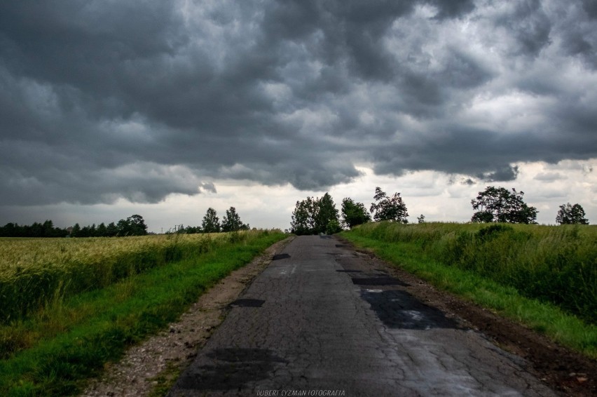 Kolejna ulewa nad Kwidzynem. "Cisza przed burzą" w obiektywie naszych Czytelników [ZDJĘCIA]