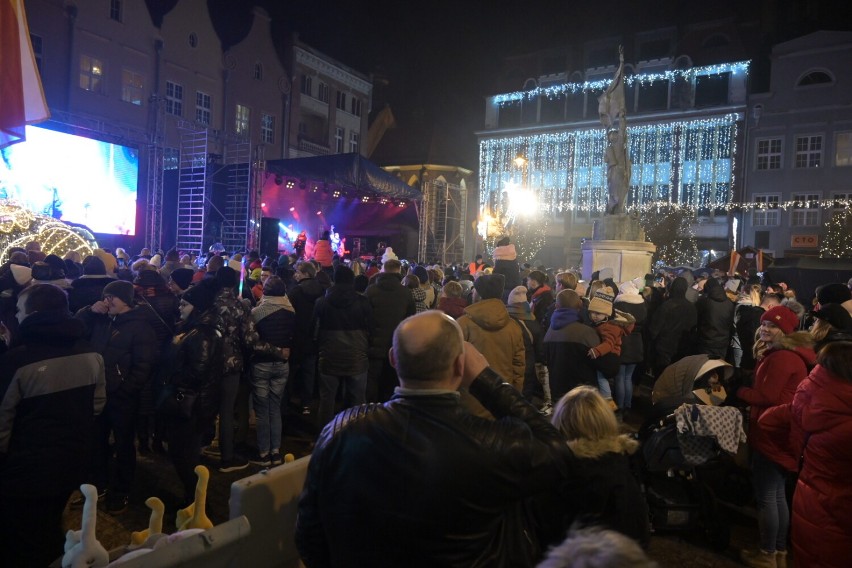 Michał Szczygieł śpiewał na Rynku w Grudziądzu