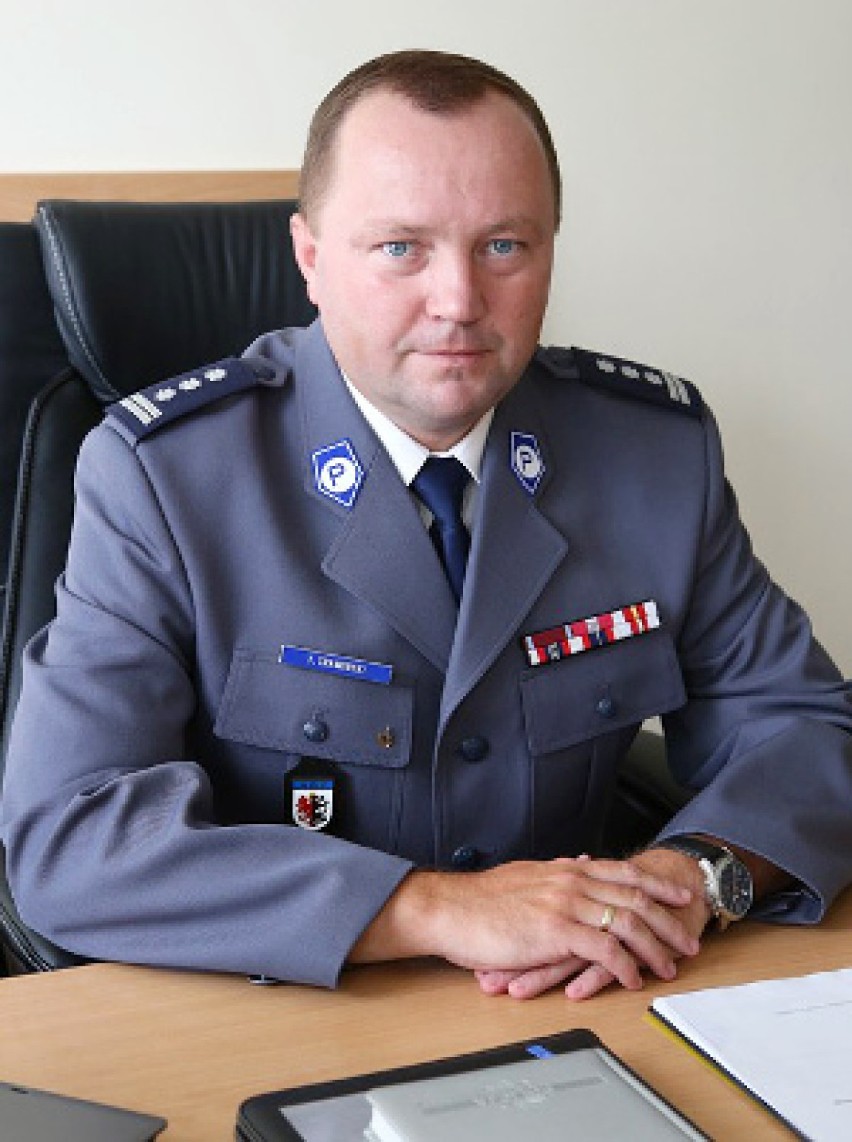 insp. Tomasz Trawiński urodził się w Gnieźnie
