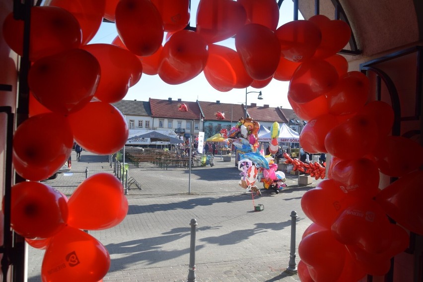 Wejście do UM Bieruń z okazji odpustu św. Walentego w 2022...