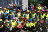 Z przedszkolakiem na rowerze. W Kaliszu odbył się rajd rowerowy dla najmłodszych [FOTO]