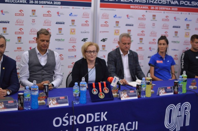 Konferencja prasowa dzień przed rozpoczęciem 96. PZLA Mistrzostw Polski w Lekkiej Atletyce we Włocławku