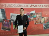 Łaziska Górne: Łukasz Ośllzło odebrał nagrodę Sportowca Roku 2012 powiatu mikołowskiego