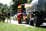 Wypadek na DK 67 między Włocławkiem a Lipnem. Droga zablokowana, zderzyły się trzy pojazdy [zdjęcia]