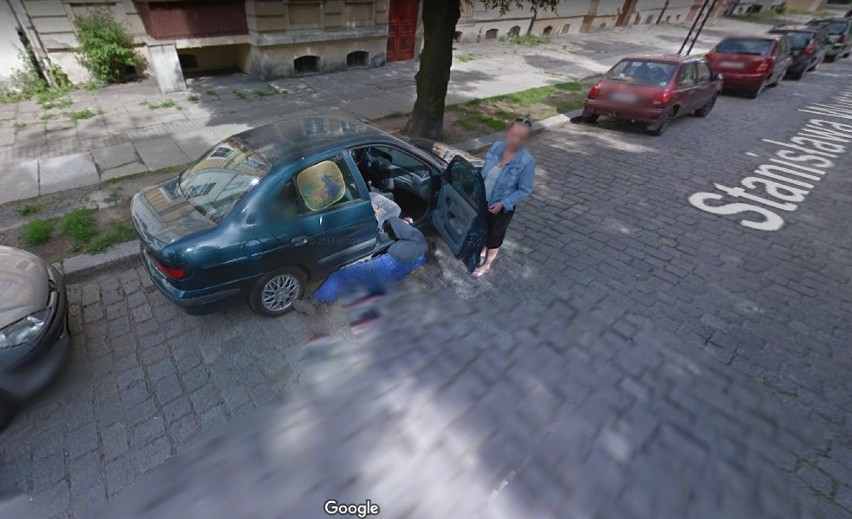 Tarninów na zdjęciach Google Street View