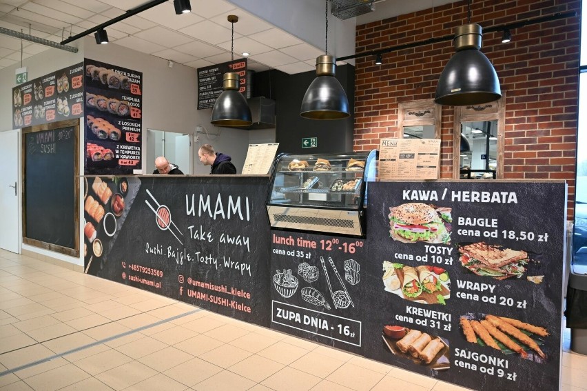 Sushi, zestawy lunchowe oraz świeże bajgle. Nowy lokal Umami przy ulicy Śląskiej w Kielcach zaskakuje różnorodnym menu