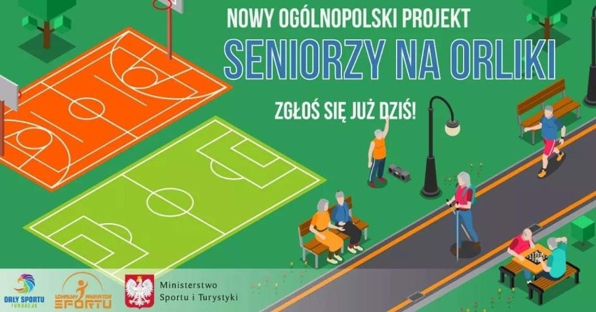 Orlik w Karsznicach zaprasza do programu "Seniorzy na Orliki"