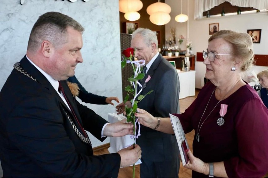 Jubileusz 50-lecia pożycia małżeńskiego w Działoszynie 