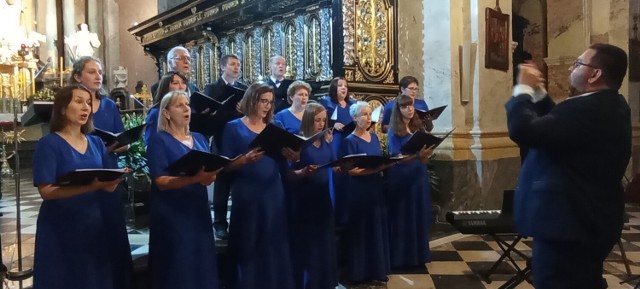 W sobotę 13 sierpnia w klasztorze rozbrzmiały piękne głosy chóru Vlodaviensis z Włodawy.