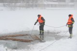 Lód na jeziorach: Wielkopolskie służby apelują o rozwagę