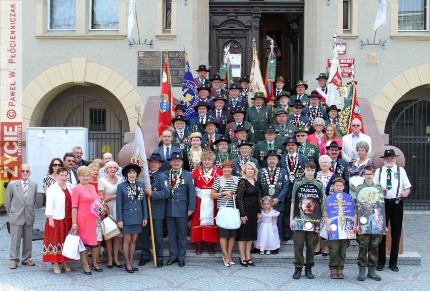 Intronizacja Króla Kurkowego w Krotoszyńskim Bractwie Kurkowym