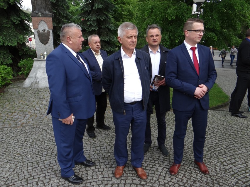 Radomsko: Marek Belka zachęca do udziału w wyborach do europarlamentu [ZDJĘCIA, FILM]