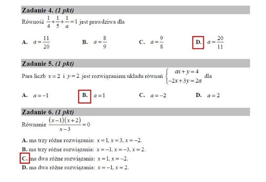 MATURA 2019 MATEMATYKA ODPOWIEDZI NOWA FORMUŁA. Matura z...