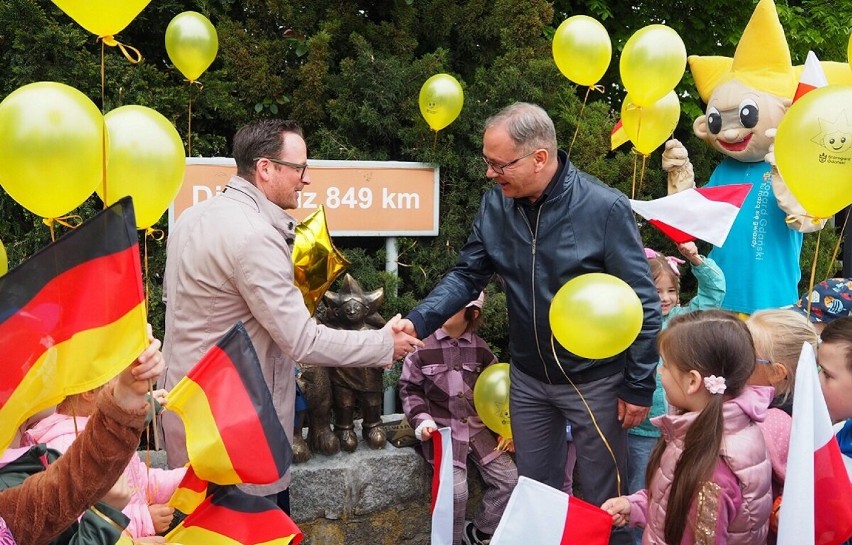 Gwiazdek Bulwarek symbolizuje przyjaźń Starogardu Gdańskiego...