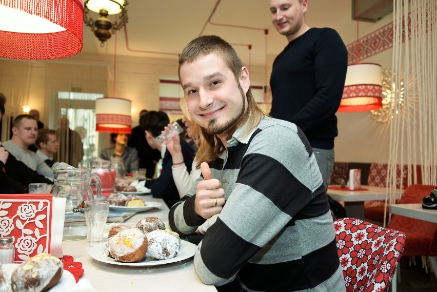 Tłusty czwarte, więc nie mogło zabraknąć pączków....