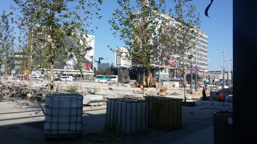 Przebudowa centrum Katowic - budowa trzeciego placu nowego...